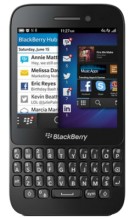 Orange BlackBerry Q5 Black