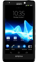 Orange Sony Xperia T Black